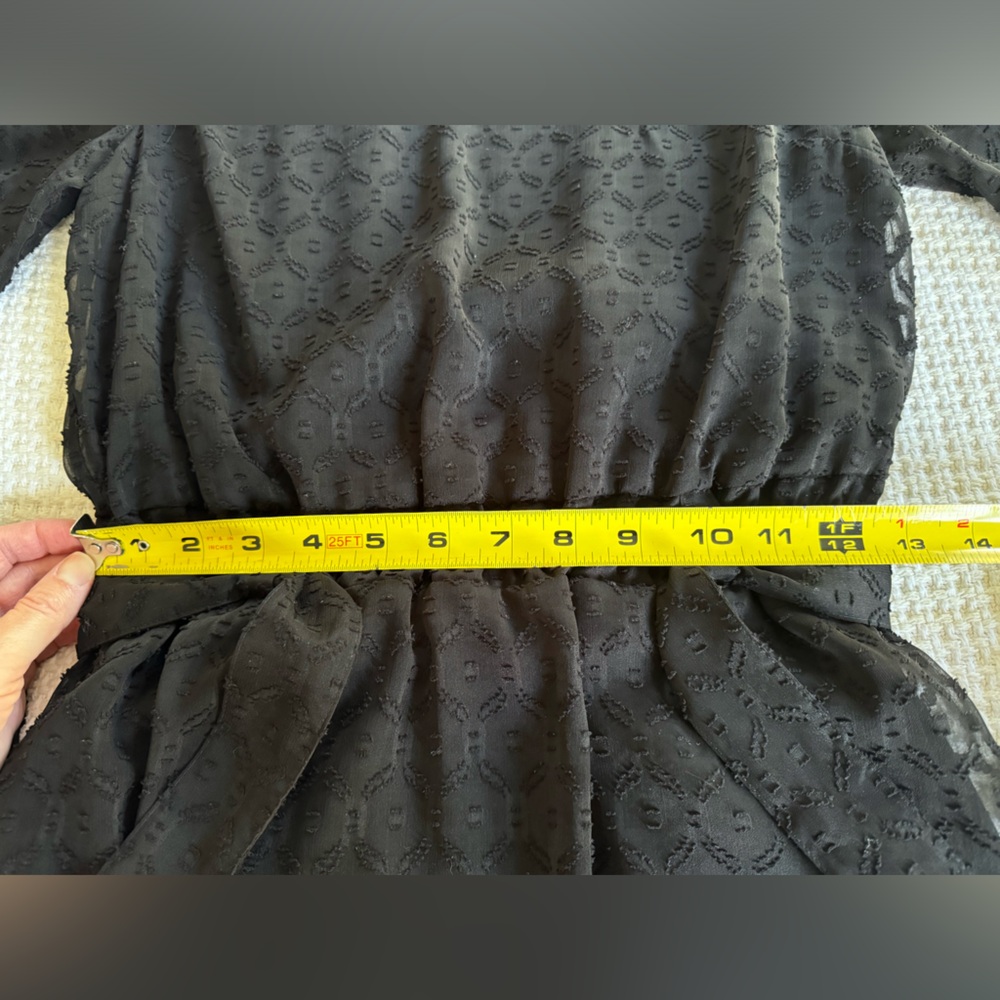 Sézane Moss Dress Black Size 4 US / 36 FR - Picture 12 of 17
